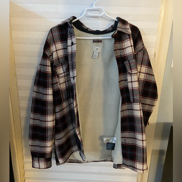 H&M flannel jacket. Men’s Large. - Picture 3 of 3